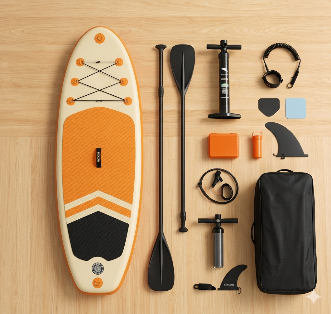 Tabla padel-surf inflable