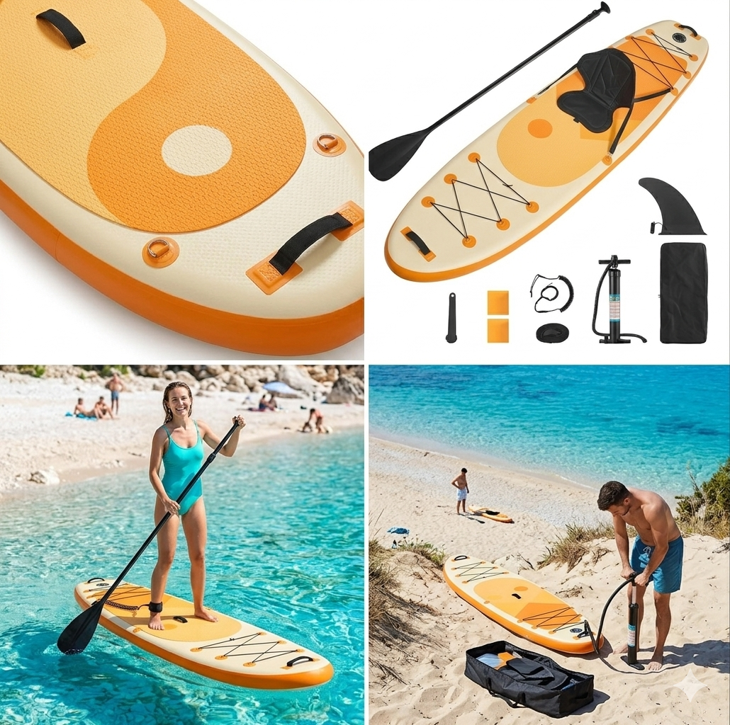 Tabla padel-surf inflable